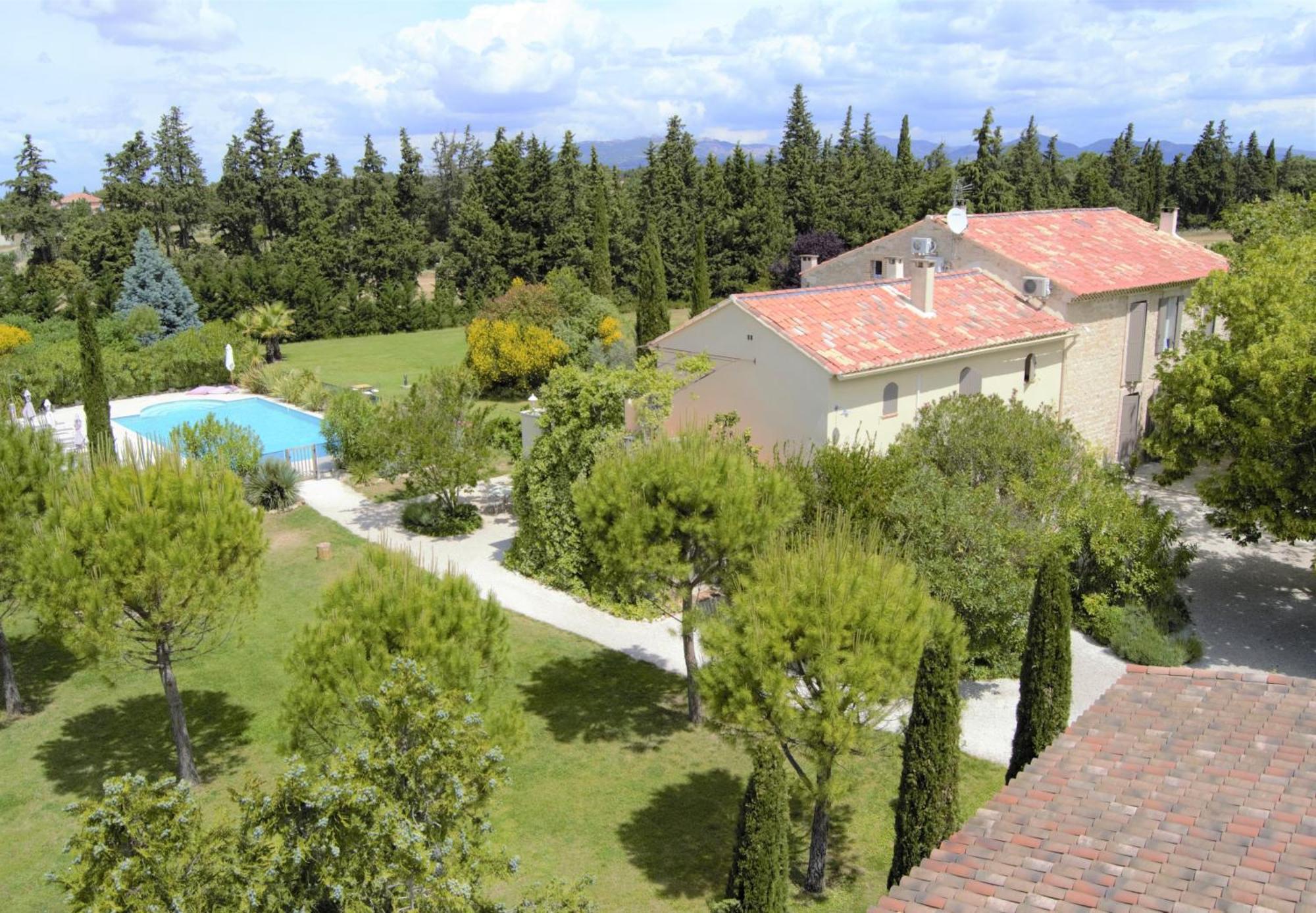 Mas Les Fleurs D'Hilaire Bed & Breakfast Монто Екстериор снимка